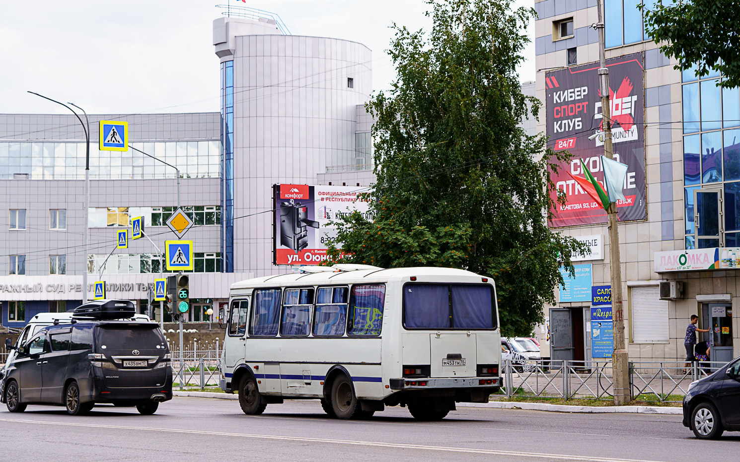 Тува, ПАЗ-32054 № М 453 ТН 70