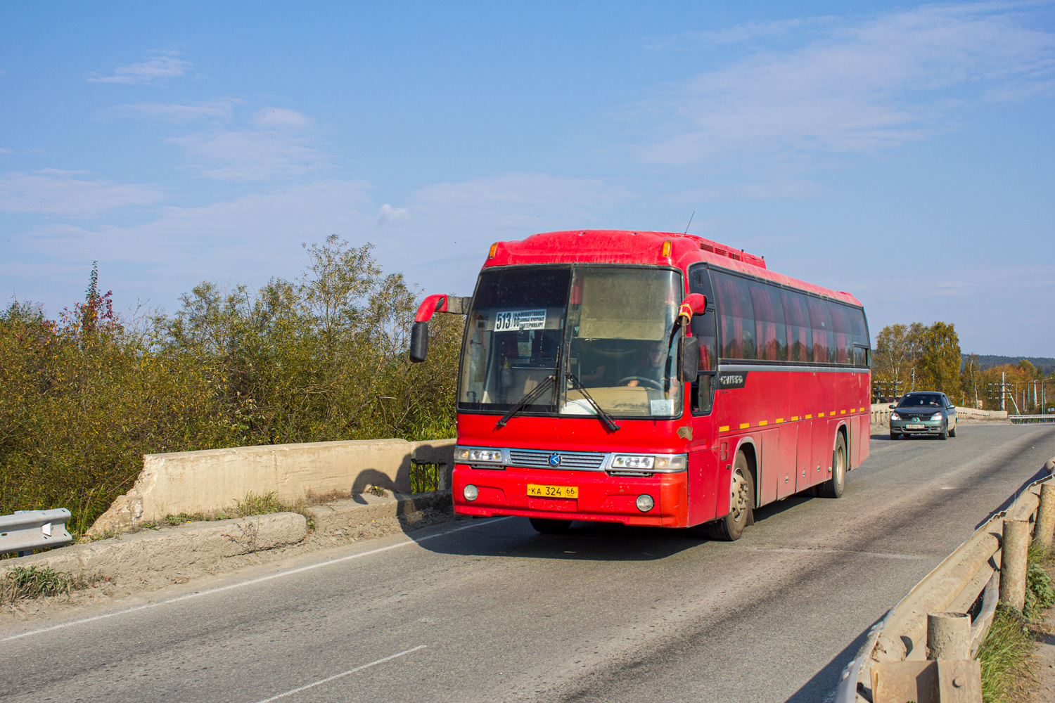 Свердловская область, Kia Granbird № КА 324 66