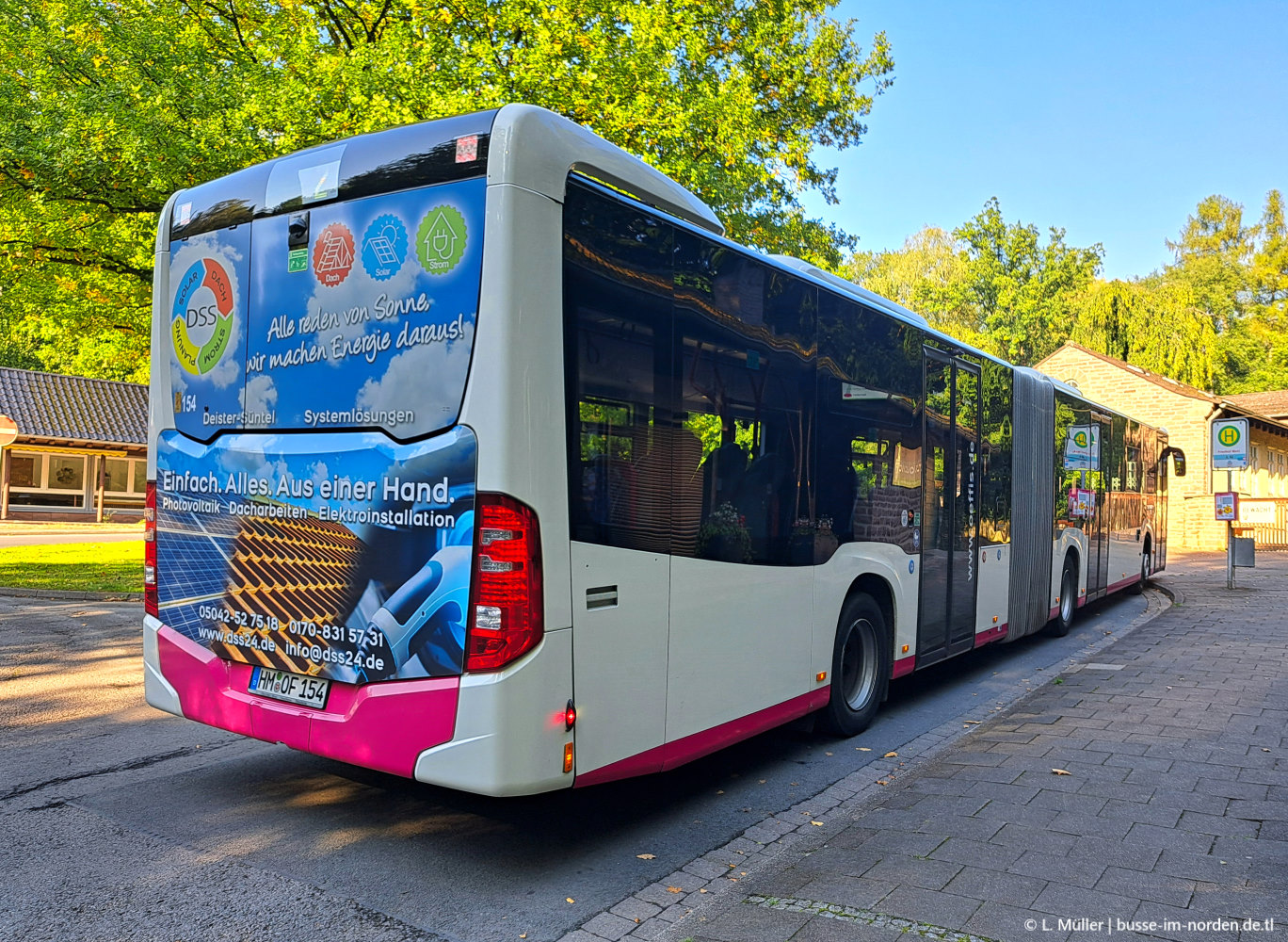 Нижняя Саксония, Mercedes-Benz Citaro C2 G № 154