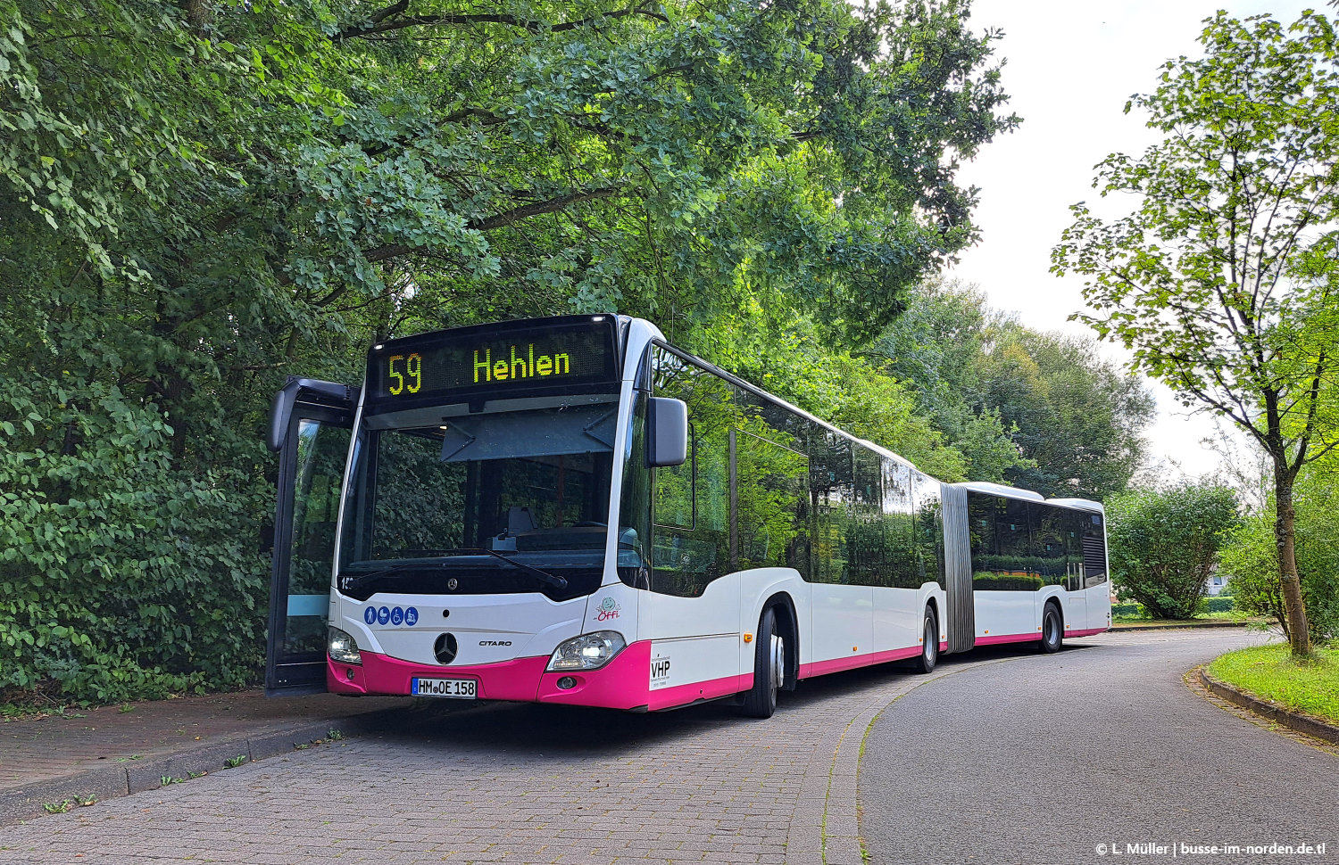 Нижняя Саксония, Mercedes-Benz Citaro C2 G № 158