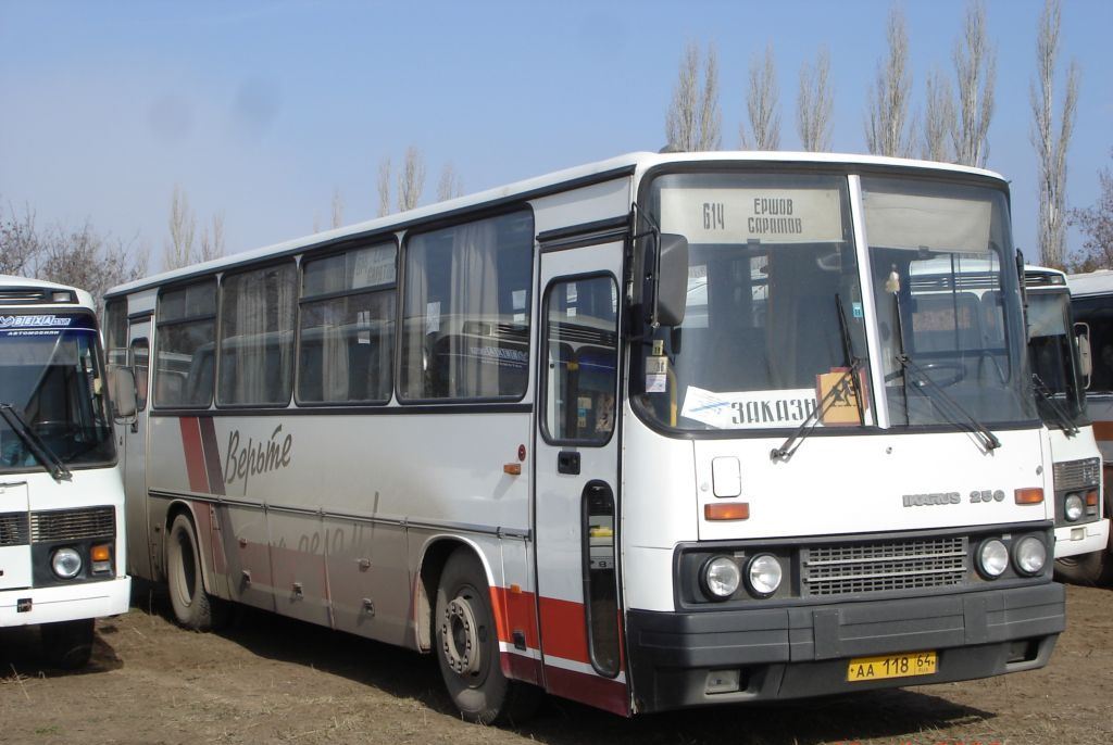 Саратовская область, Ikarus 256.21H № АА 118 64