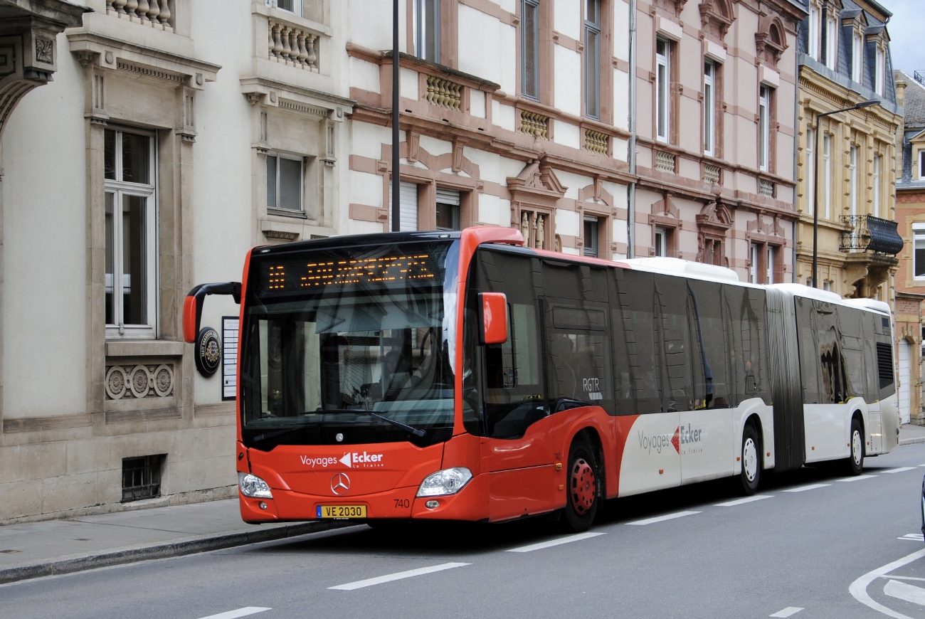 Люксембург, Mercedes-Benz Citaro C2 G № 740