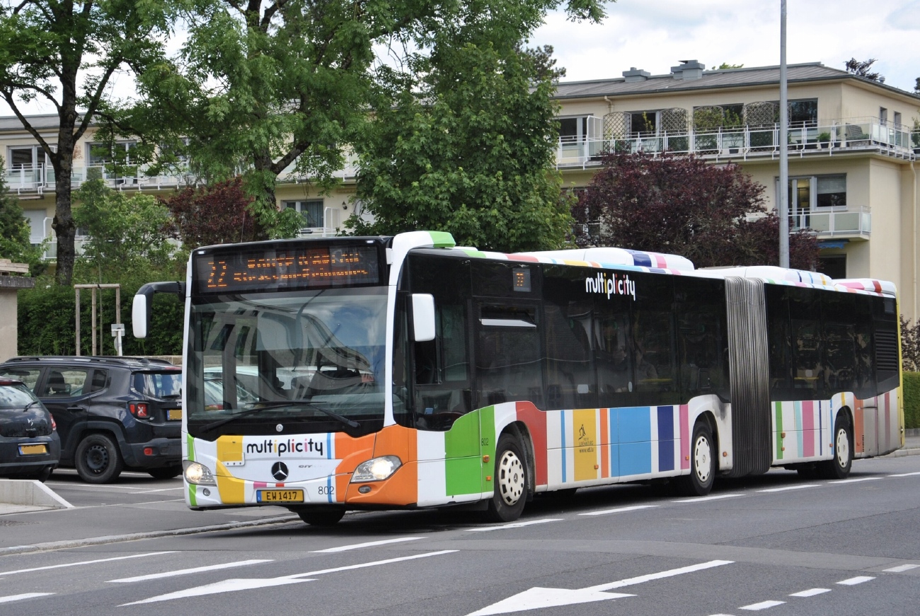 Люксембург, Mercedes-Benz Citaro C2 G № 802