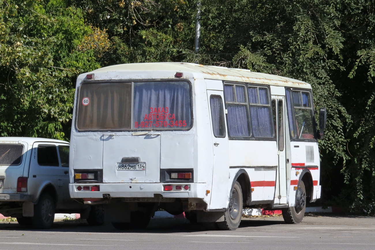 Волгоградская область, ПАЗ-3205-110 № Н 862 МВ 134