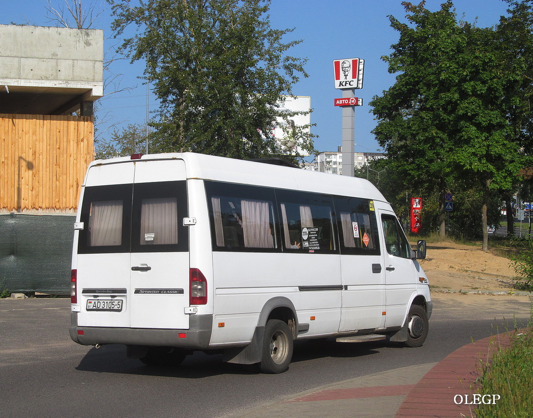 Минская область, Луидор-223201 (MB Sprinter Classic) № АО 3105-5 Минская область, Луидор-223201 (MB Sprinter Classic) № АО 3105-5