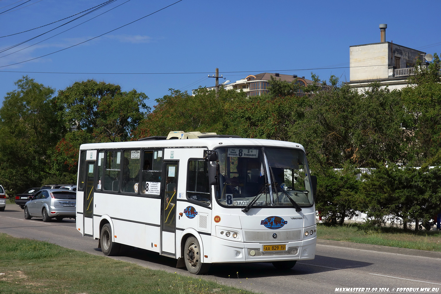 Республика Крым, ПАЗ-320412-04 "Вектор" № 62