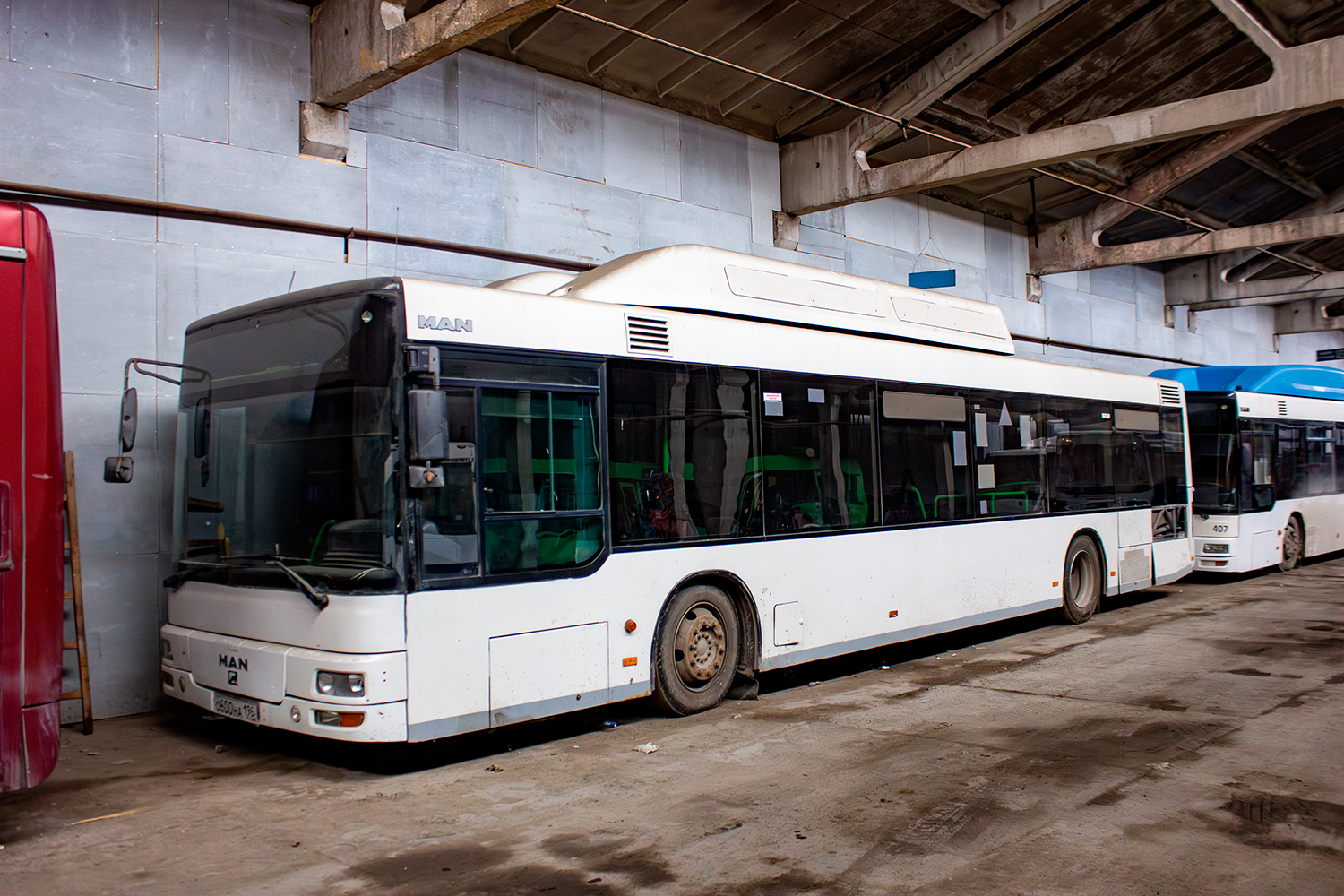 Свердловская область, MAN A21 NL313 CNG № О 600 НА 196