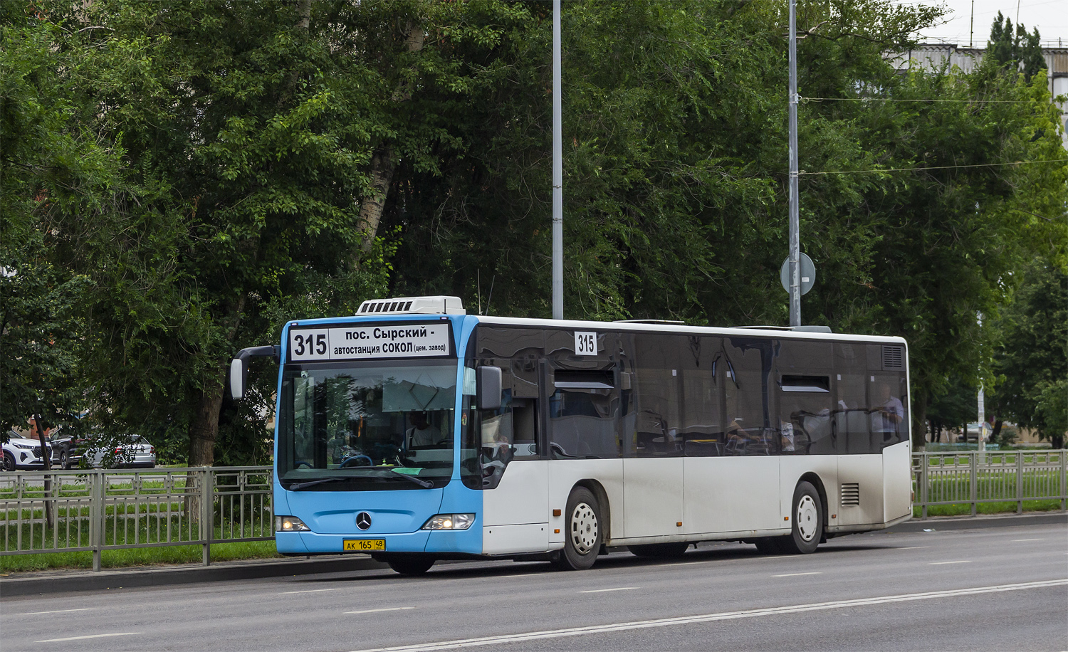 Липецкая область, Mercedes-Benz O530 Citaro facelift № АК 165 48