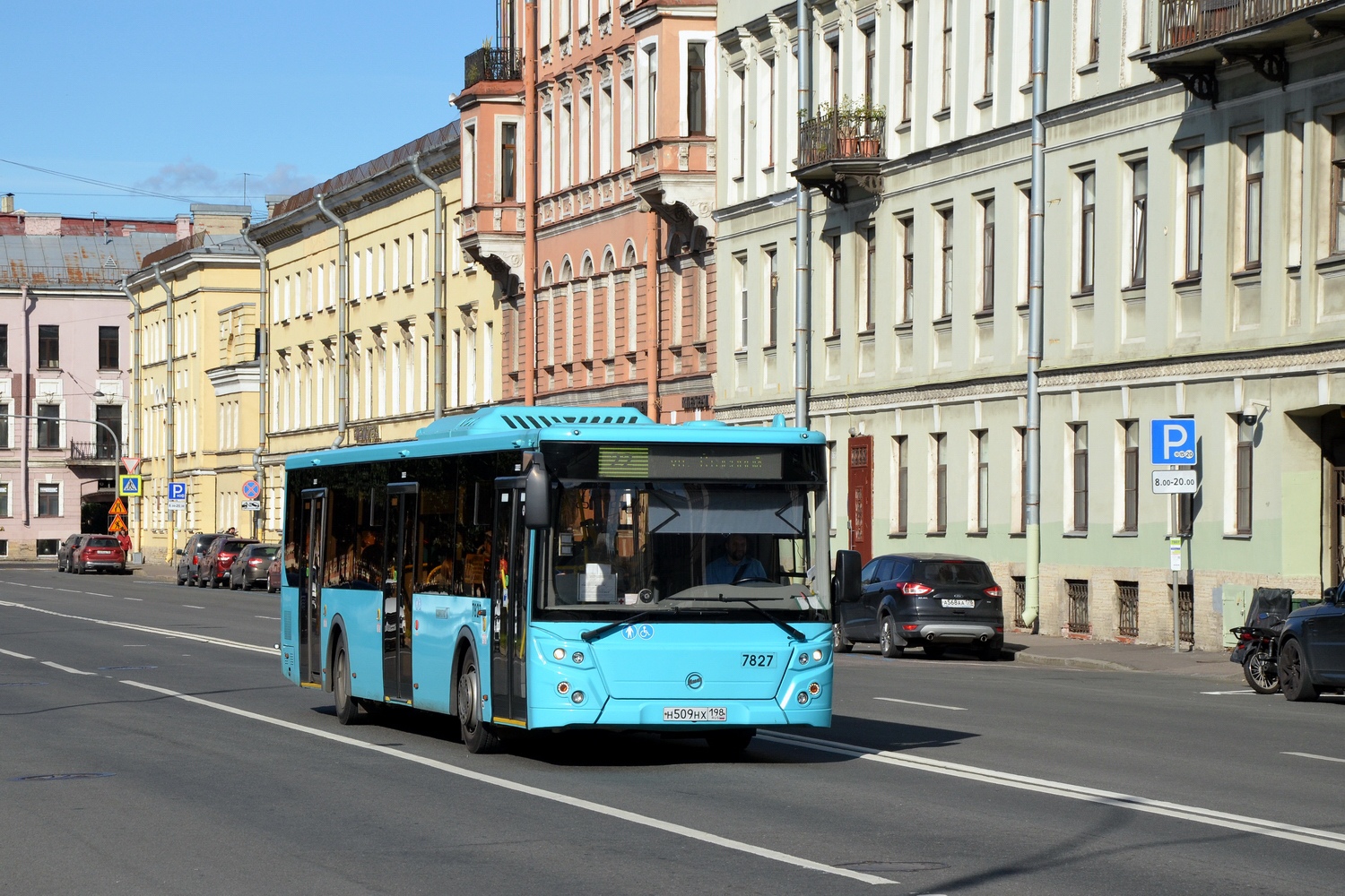 Санкт-Петербург, ЛиАЗ-5292.65 № 7827