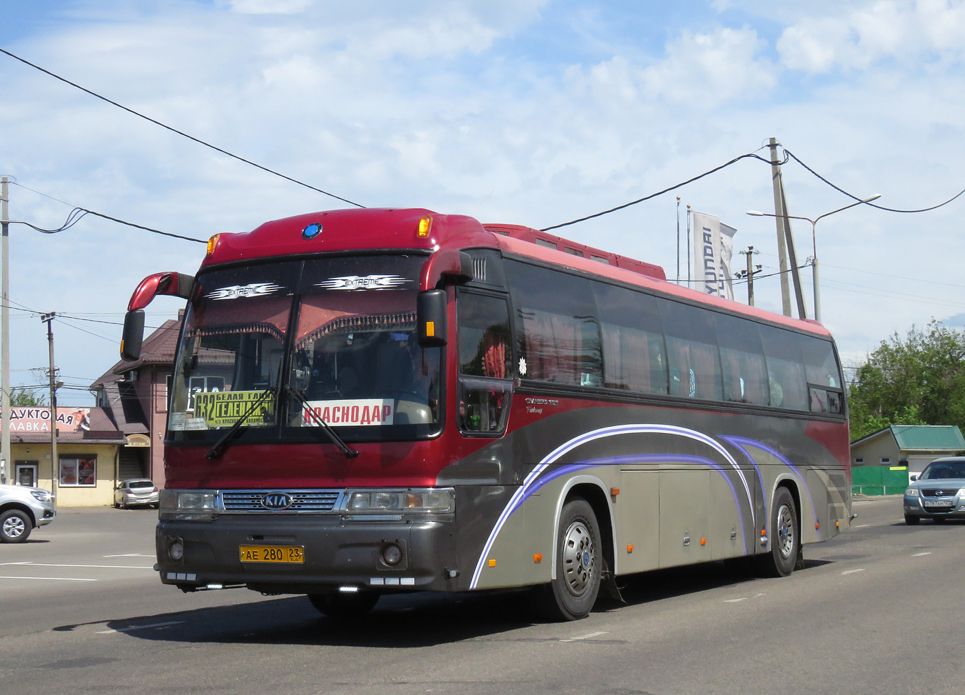Краснодарский край, Kia Granbird № АЕ 280 23 Краснодарский край, Kia Granbird № АЕ 280 23