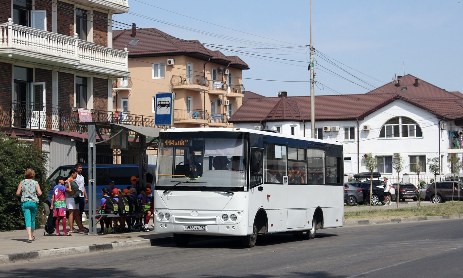 Краснодарский край, Hyundai County Kuzbas HDU2 № Н 936 УА 193