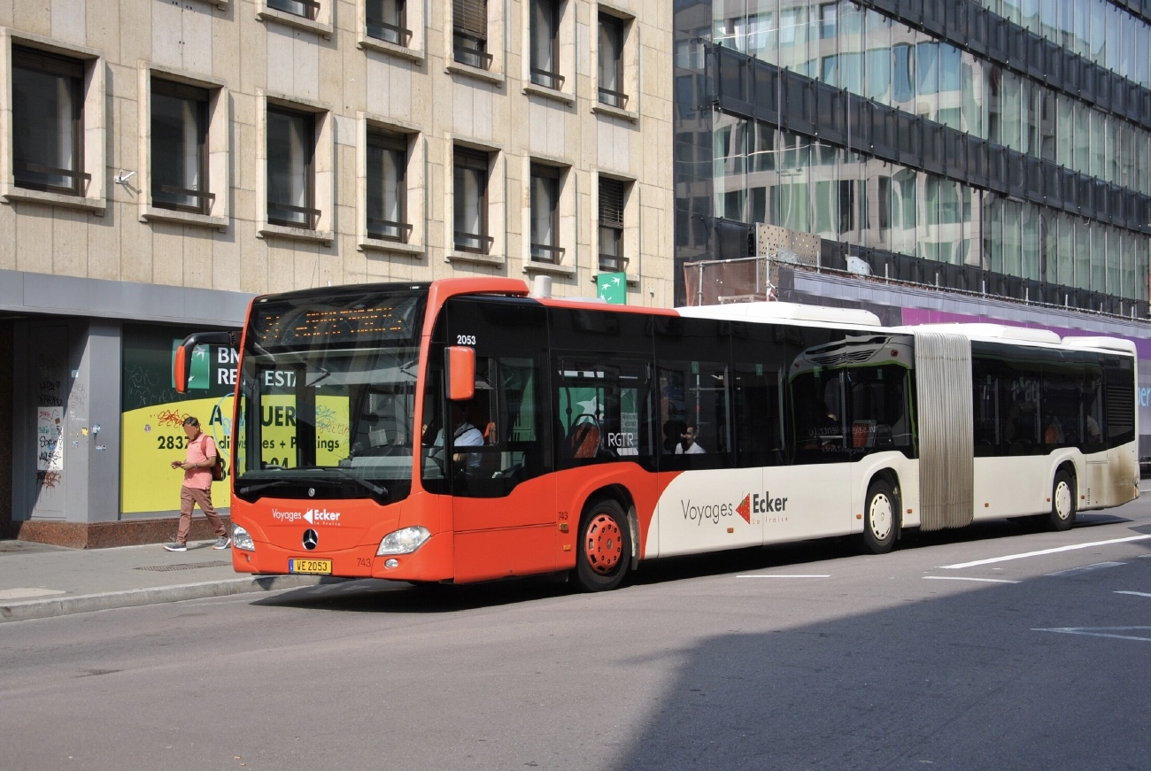 Люксембург, Mercedes-Benz Citaro C2 G № 743