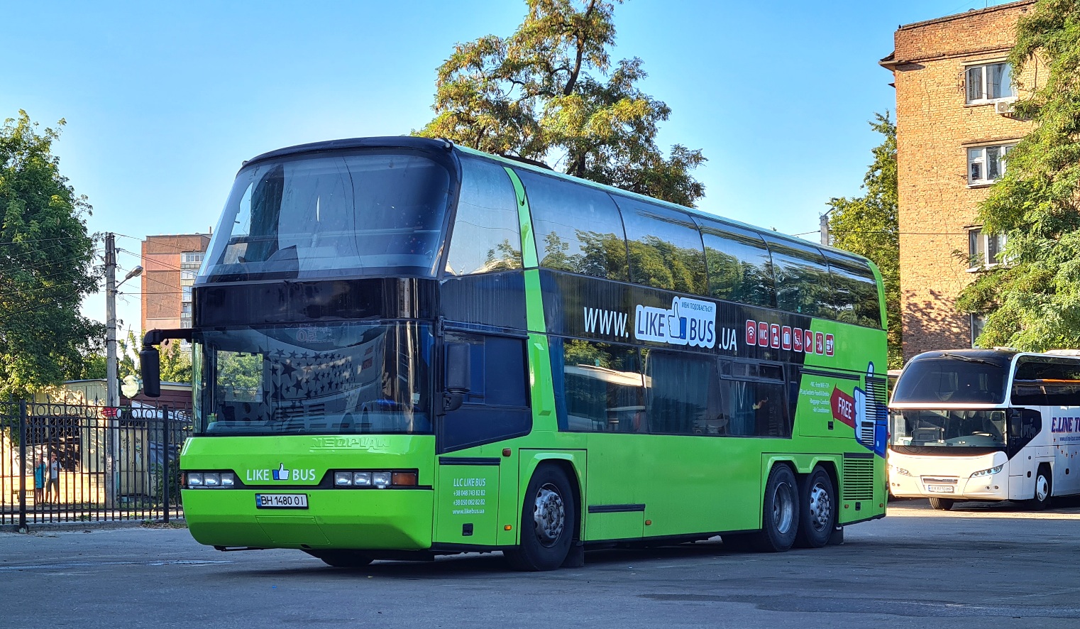 Одесская область, Neoplan N122/3 Skyliner № BH 1480 OI