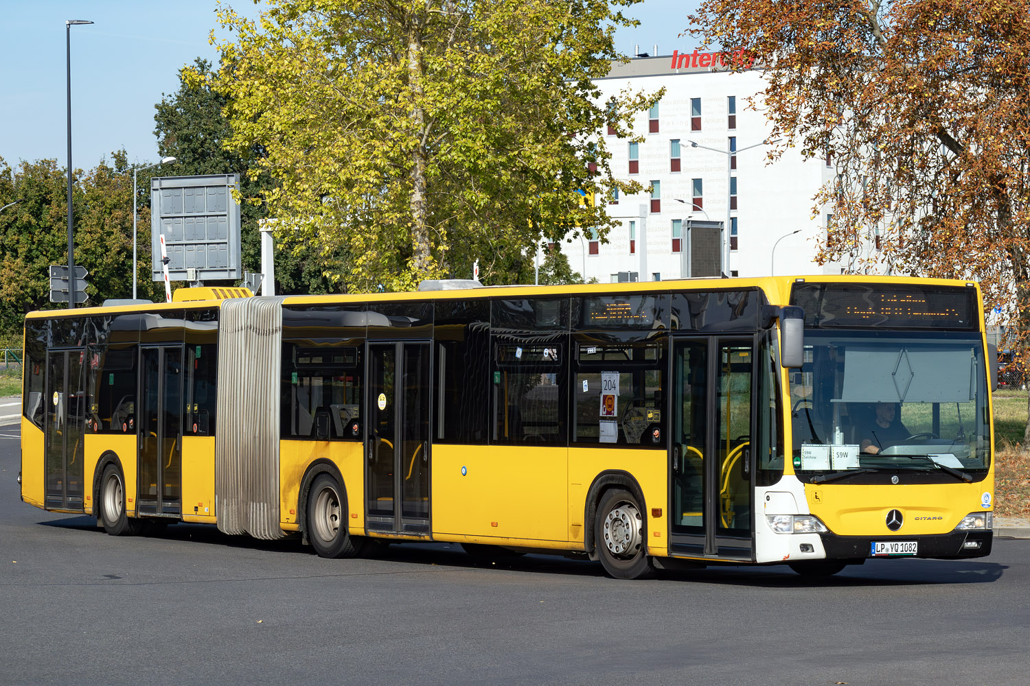 Северный Рейн-Вестфалия, Mercedes-Benz O530G Citaro facelift G № LP-YQ 1082; Берлин — SEV · S9 / S45 / S46 · Schöneweide <> Flughafen BER / Grünau · 16.09.2024 — 14.10.2024