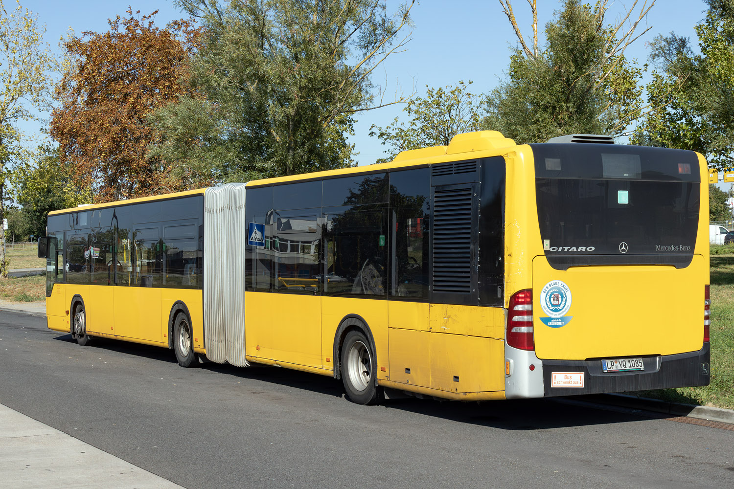 Северный Рейн-Вестфалия, Mercedes-Benz O530G Citaro facelift G № LP-YQ 1085; Берлин — SEV · S9 / S45 / S46 · Schöneweide <> Flughafen BER / Grünau · 16.09.2024 — 14.10.2024