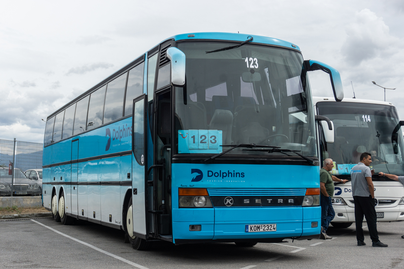 Греция, Setra S317HDH № 123