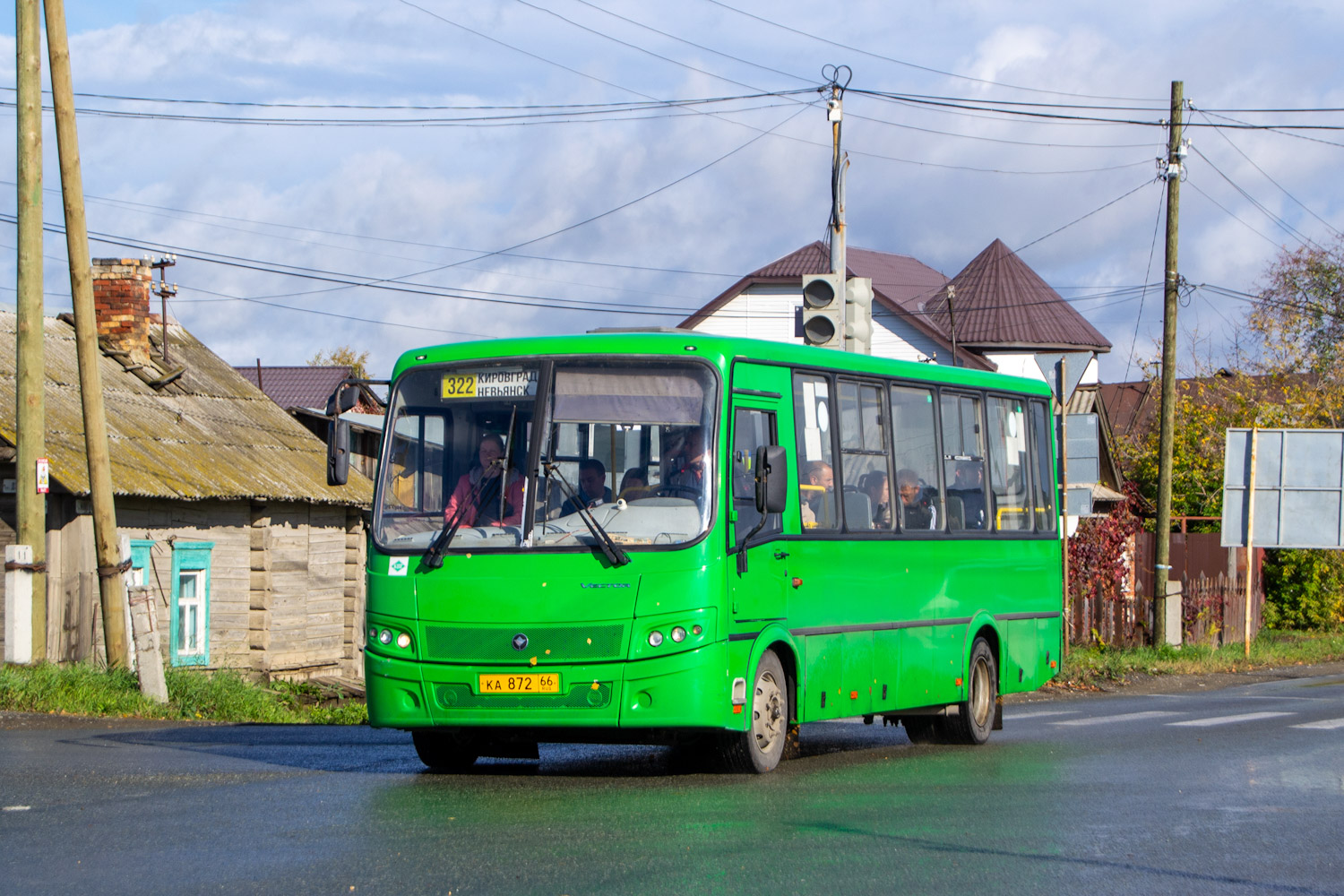 Свердловская область, ПАЗ-320412-14 "Вектор" № КА 872 66