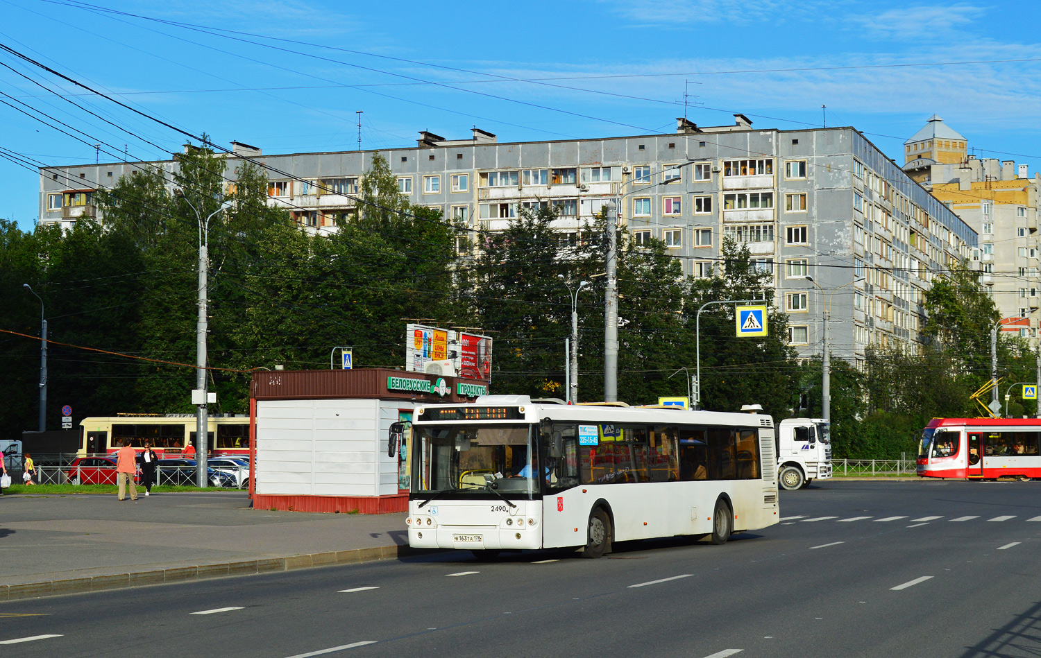 Санкт-Петербург, ЛиАЗ-5292.60 № 2490