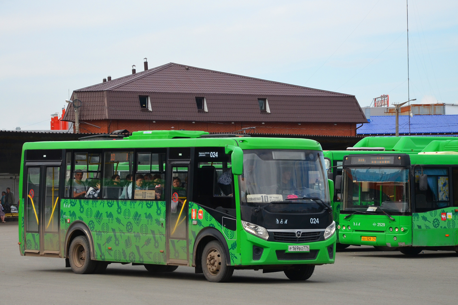 Челябинская область, ПАЗ-320415-04 "Vector Next" № 024