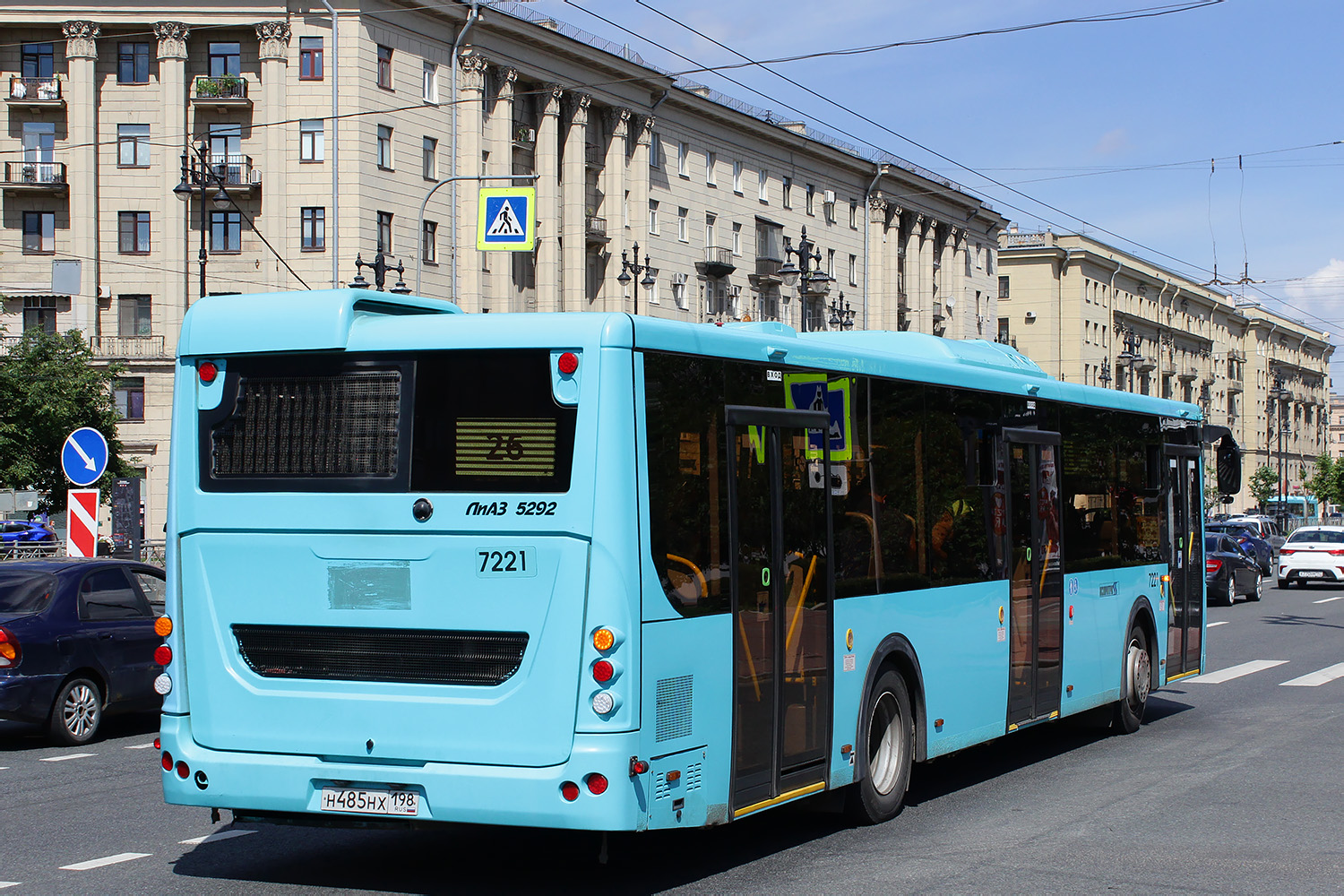 Санкт-Петербург, ЛиАЗ-5292.65 № 7221