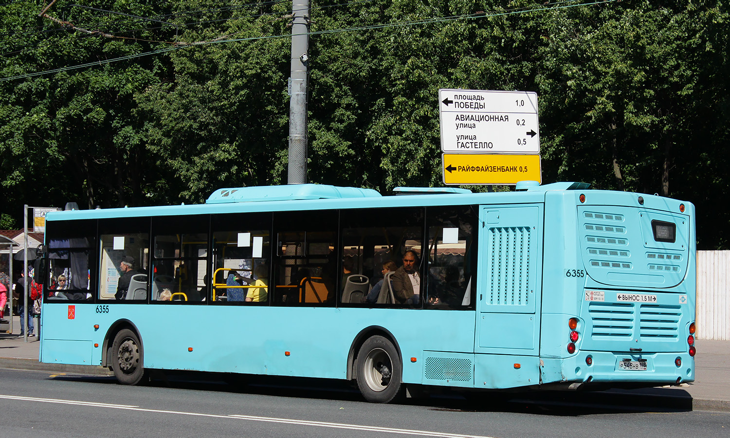 Санкт-Петербург, Volgabus-5270.G4 (LNG) № 6355