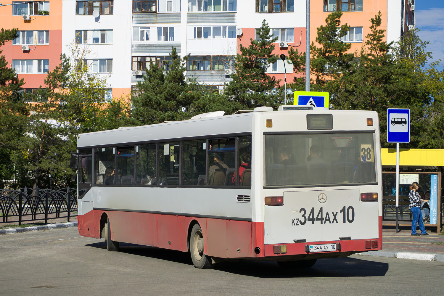 Kostanay province, Mercedes-Benz O407 sz.: 344 AX 10