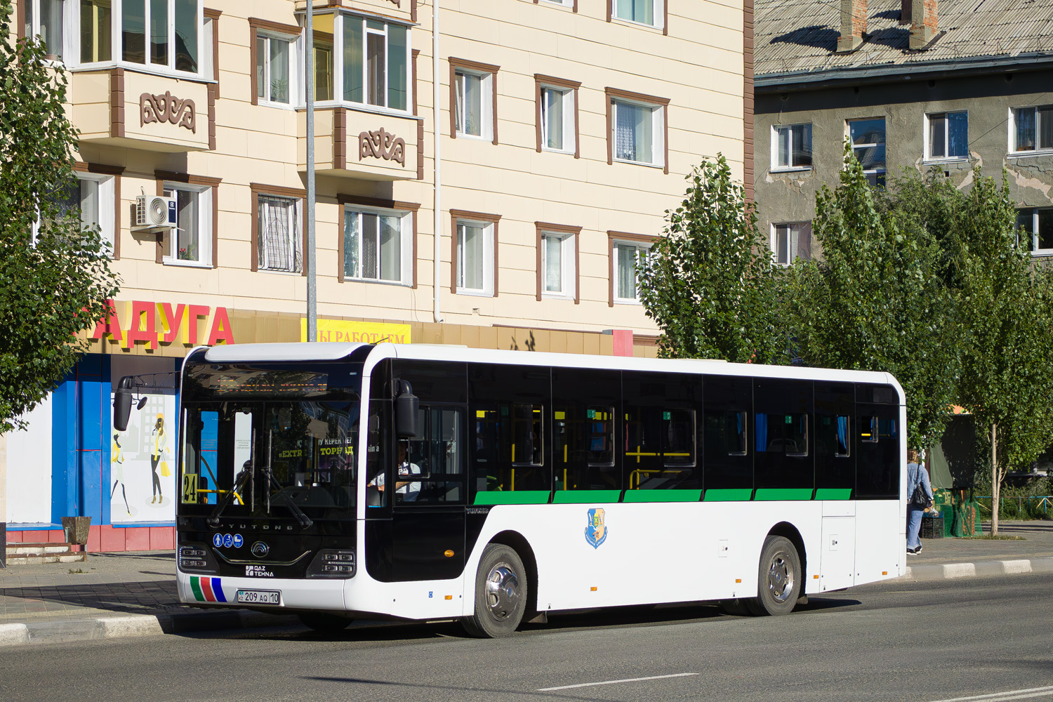 Костанайская область, Yutong ZK6116HG (QazTehna) № 209 AQ 10