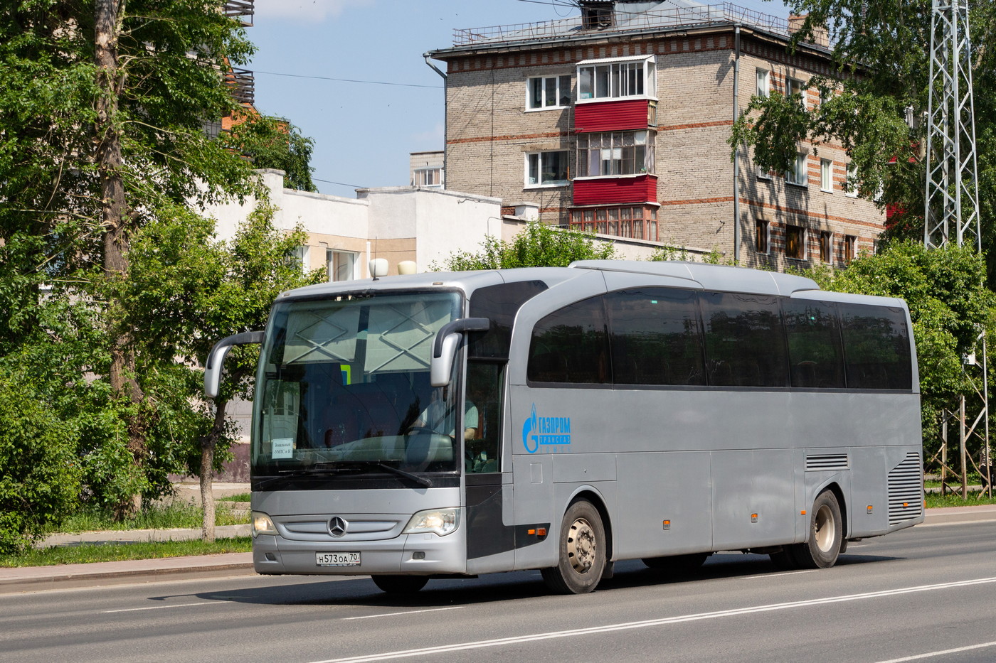 Томская область, Mercedes-Benz Travego II 15RHD № Н 573 ОА 70