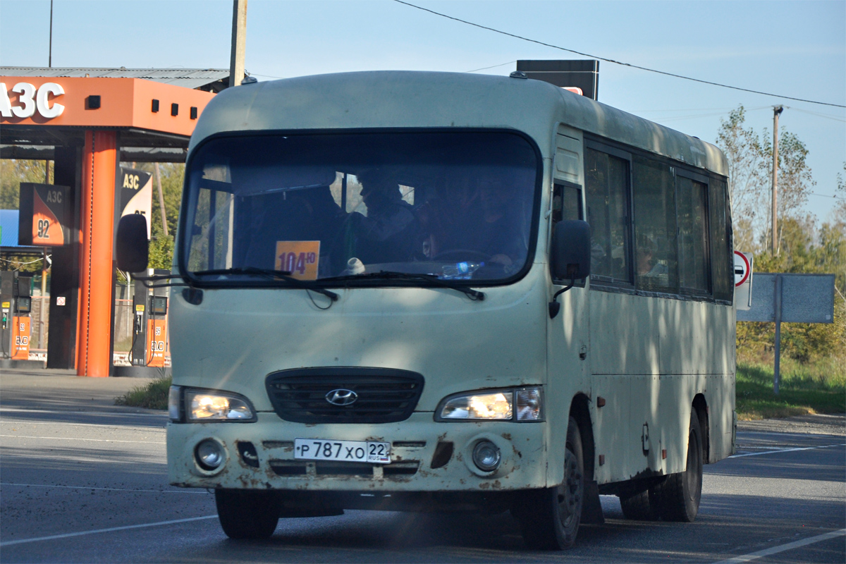 Алтайский край, Hyundai County SWB C08 (РЗГА) № Р 787 ХО 22