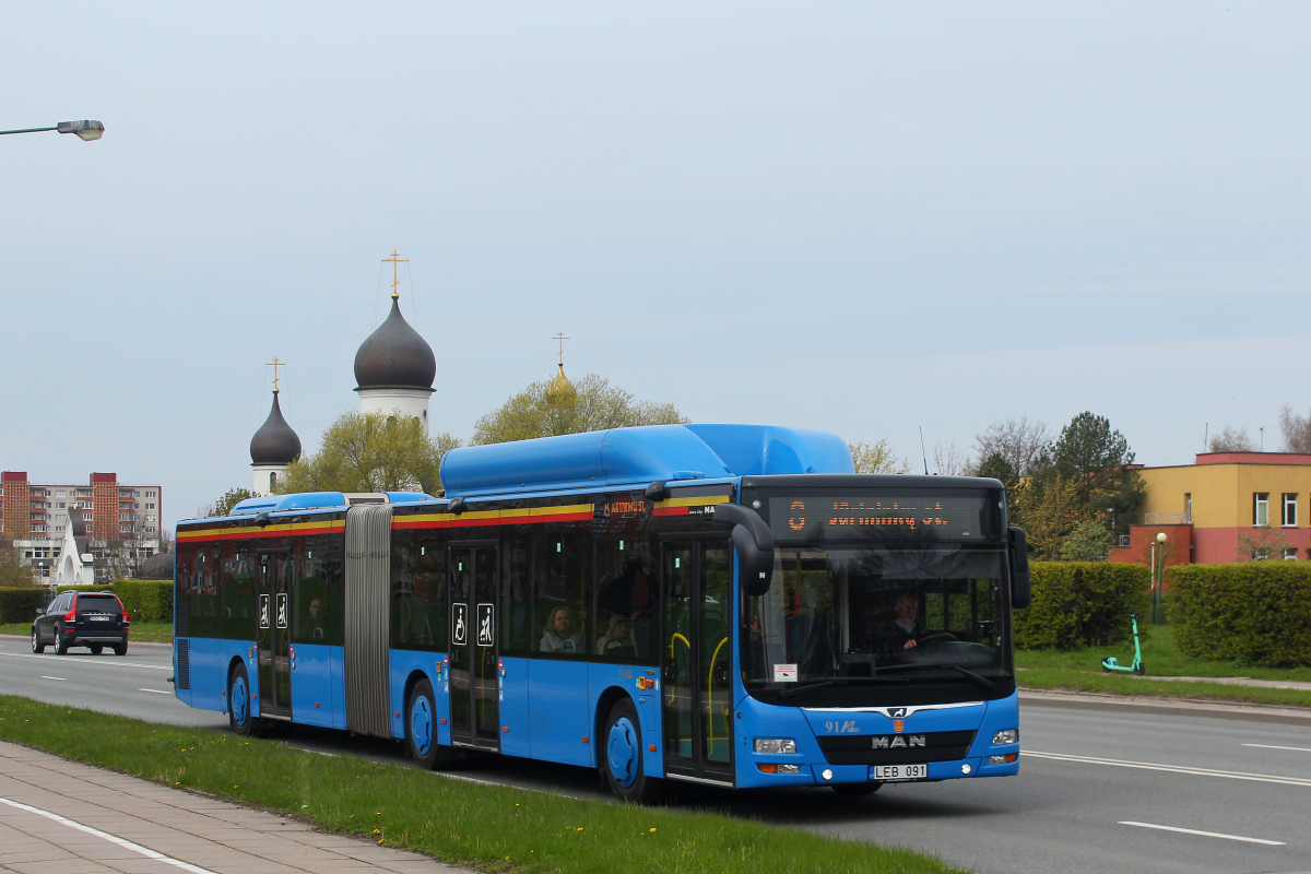 Литва, MAN A23 Lion's City G NG313 CNG № 91