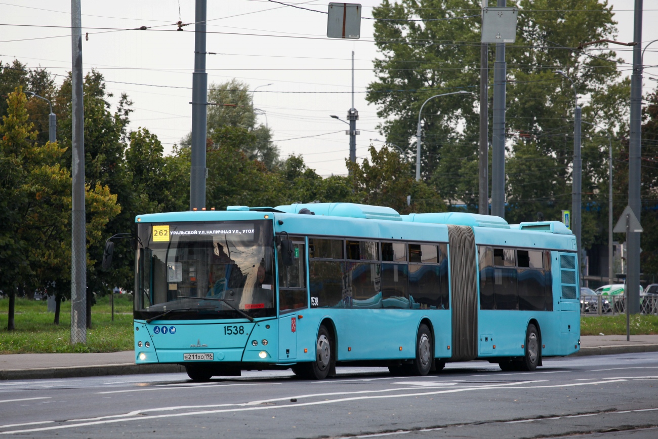 Санкт-Петербург, МАЗ-216.066 № 1538