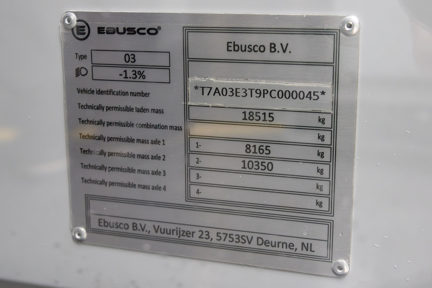 Нидерланды, Ebusco 3.0 12m № 10001