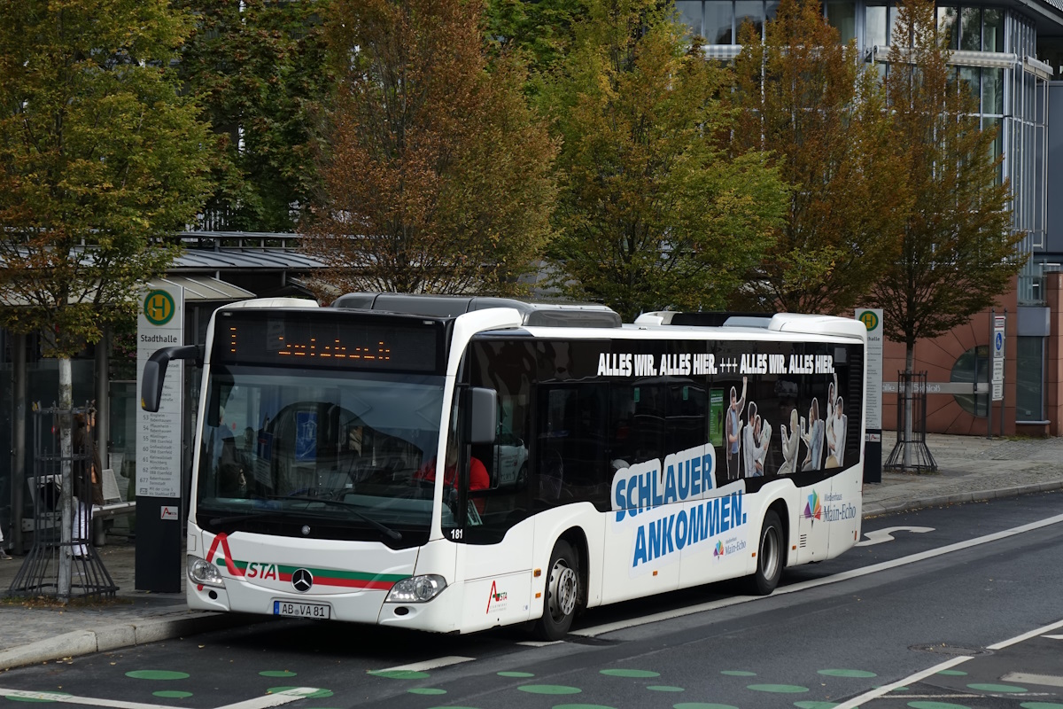 Бавария, Mercedes-Benz Citaro C2 № 181