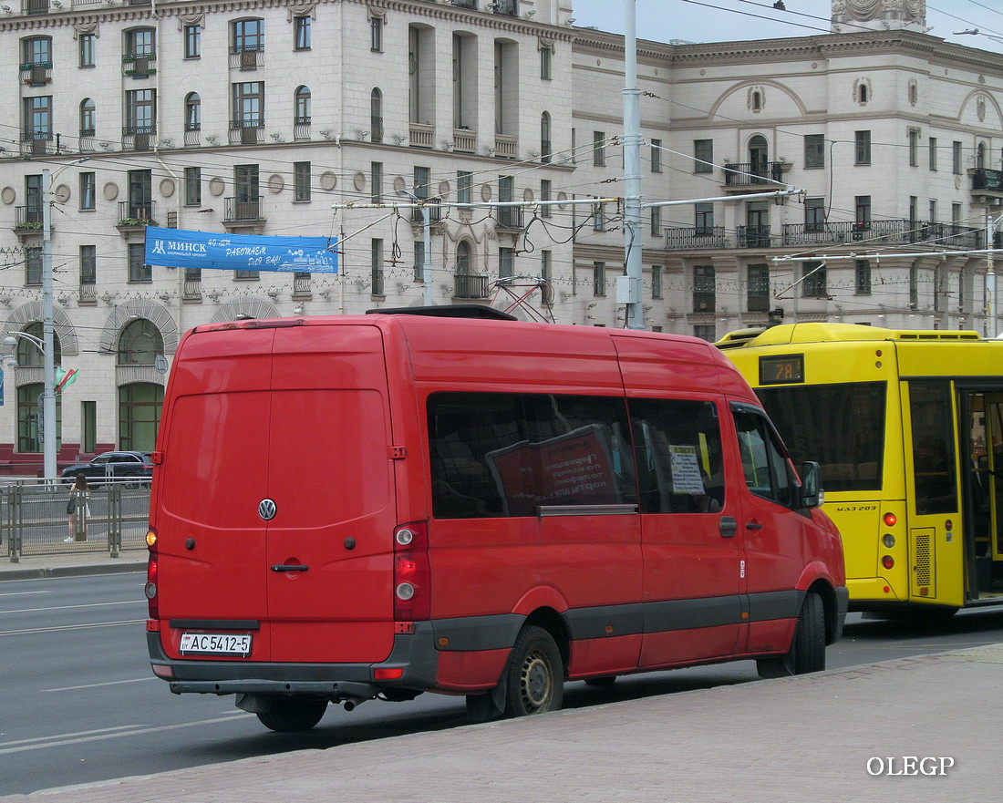 Минская область, Volkswagen Crafter № АС 5412-5