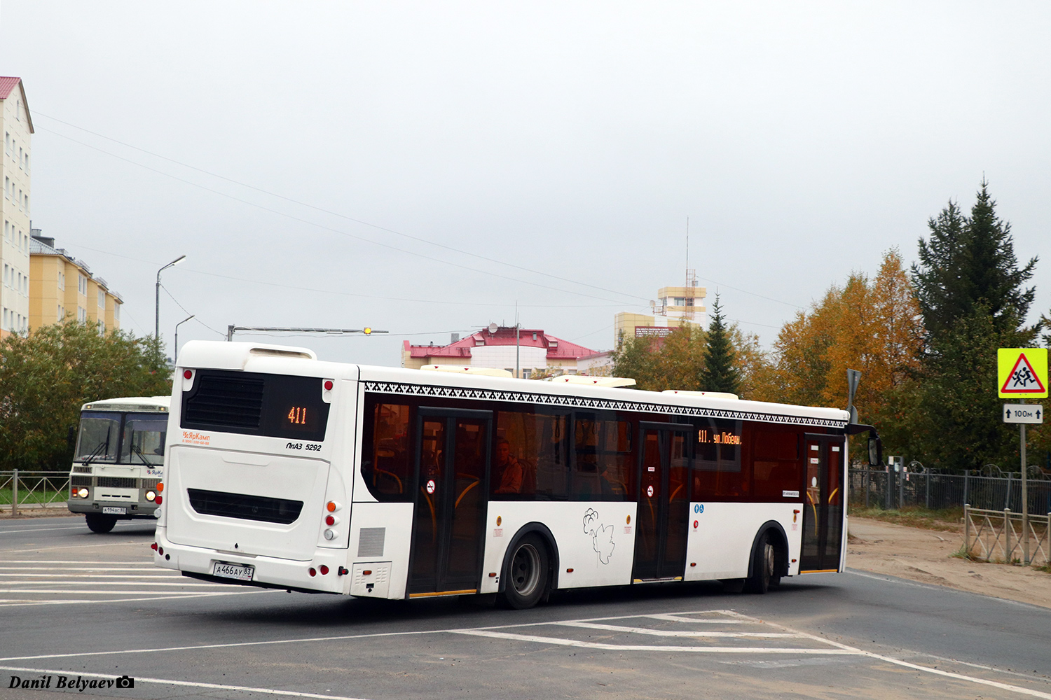 Ненецкий АО, ЛиАЗ-5292.65 № А 466 АУ 83