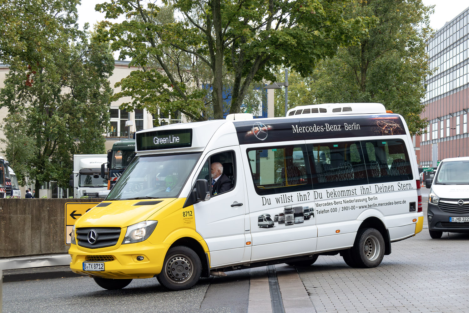 Берлин, Mercedes-Benz Sprinter City 35 № 8712; Берлин — InnoTrans 2024