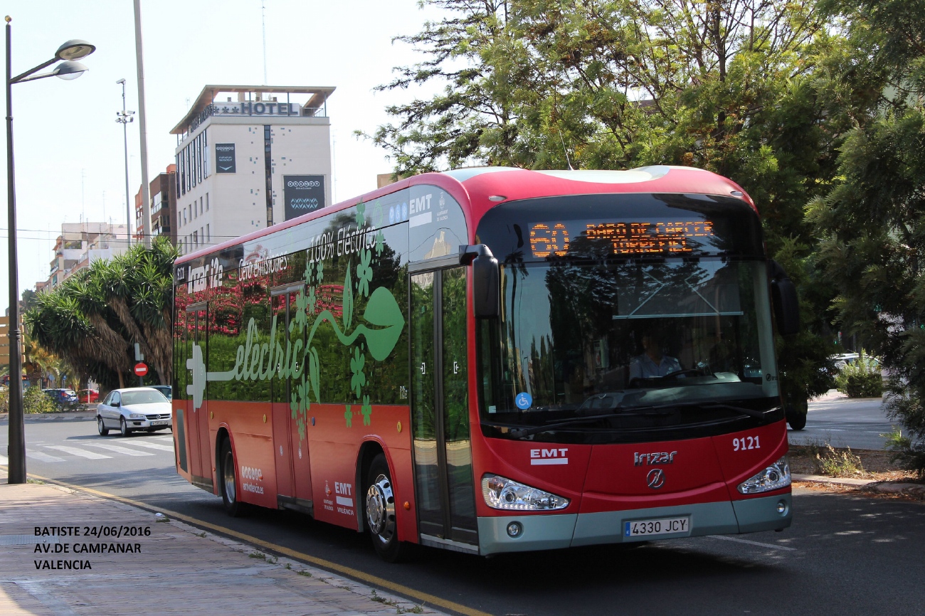 Испания, Irizar i2e 12 № 9121