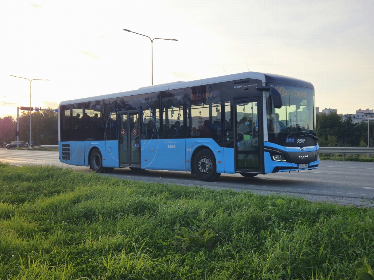 Эстония, MAN 42C Lion's Intercity LE 12 LEÜ280 № 318