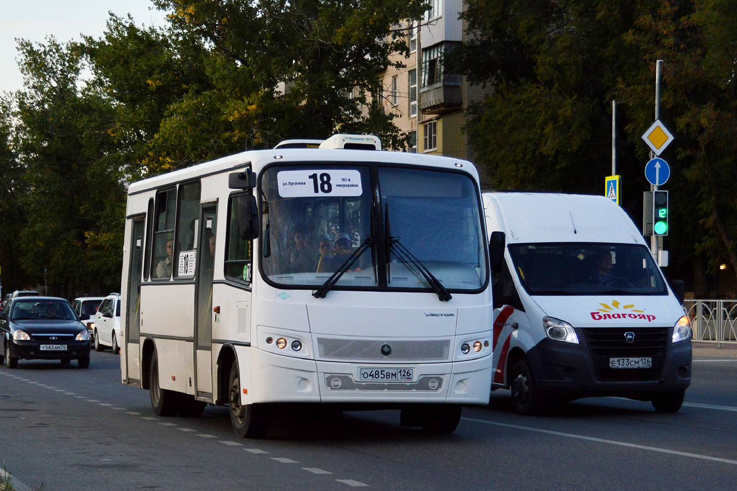 Ставропольский край, ВМК АИ304403 (ПАЗ-3203) № О 485 ВМ 126