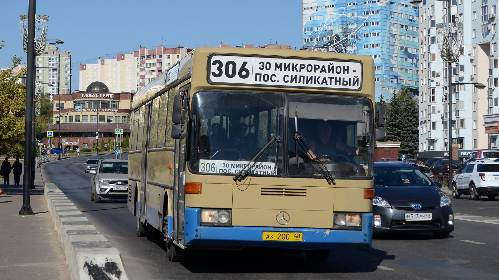 Липецкая область, Mercedes-Benz O405 № АК 200 48