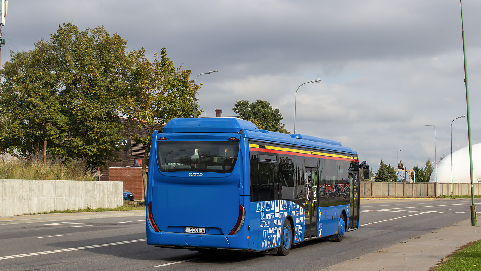 Литва, IVECO Crossway LE CITY 12M ELEC № 134