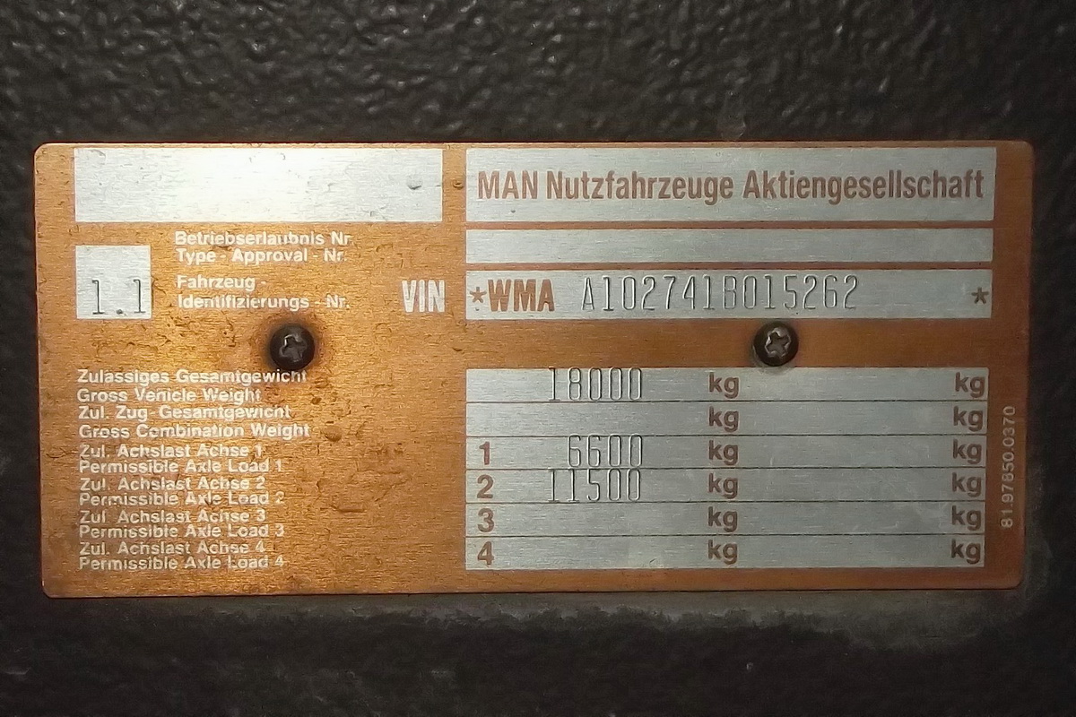 Одесская область, MAN A10 NL222 № 2125