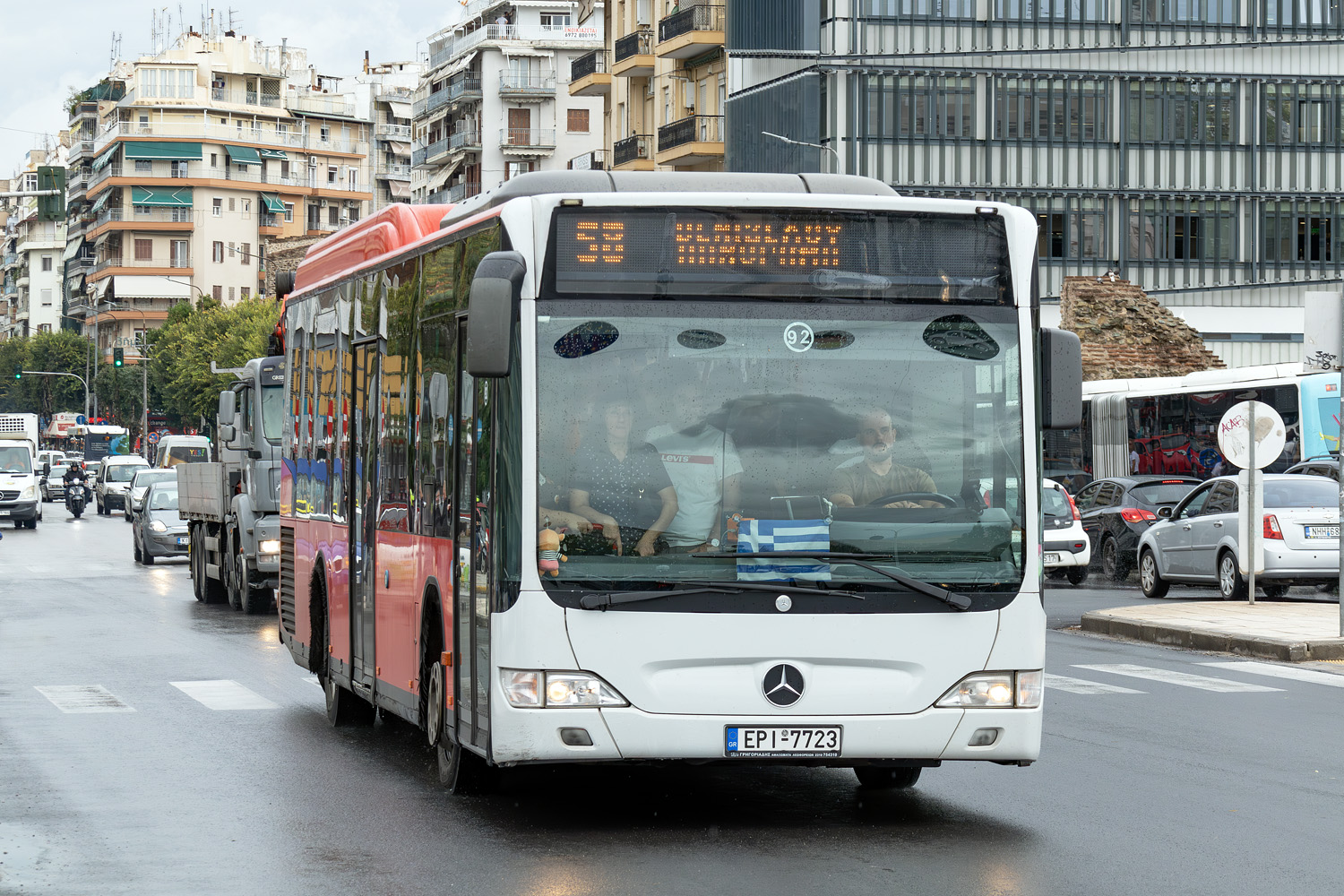 Греция, Mercedes-Benz O530LE Citaro facelift LE № 92