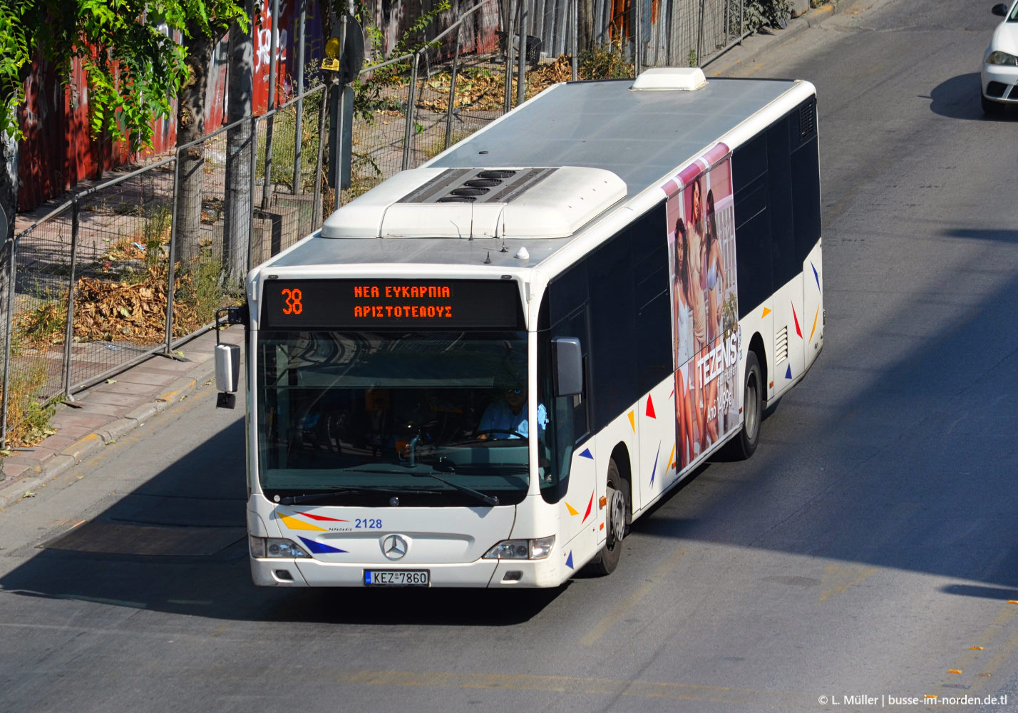 Греция, Mercedes-Benz O530 Citaro facelift № 2128