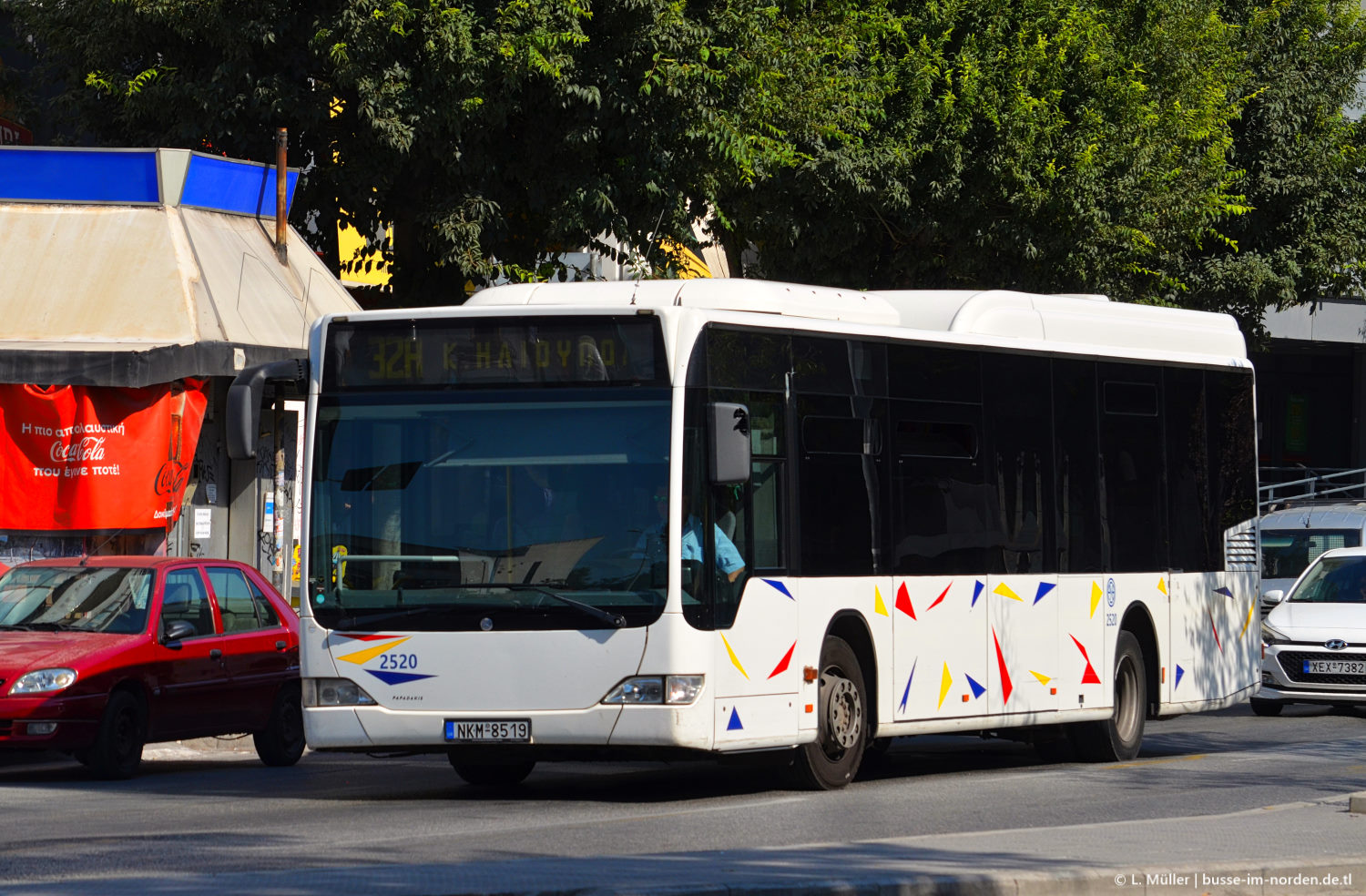 Греция, Mercedes-Benz O530LE Citaro facelift LE № 2520