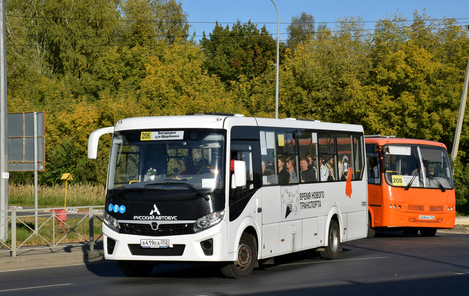 Нижегородская область, ПАЗ-320415-04 "Vector Next" № А 419 ЕА 252