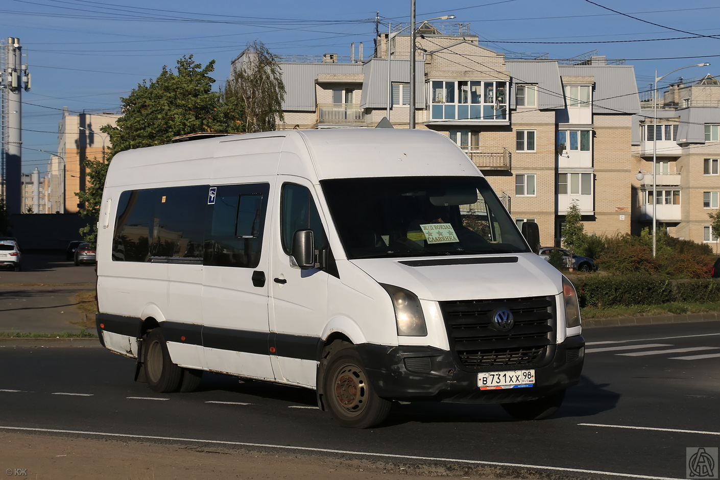 Санкт-Петербург, БТД-2219 (Volkswagen Crafter) № В 731 ХХ 98