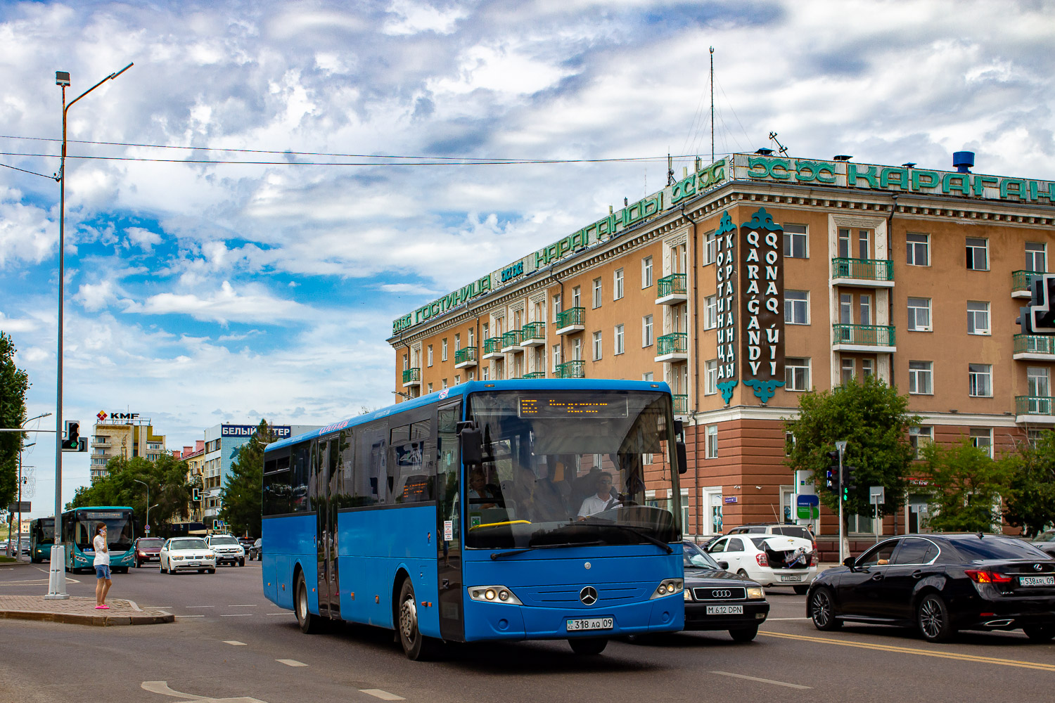 Карагандинская область, Mercedes-Benz Intouro II № 318 AQ 09