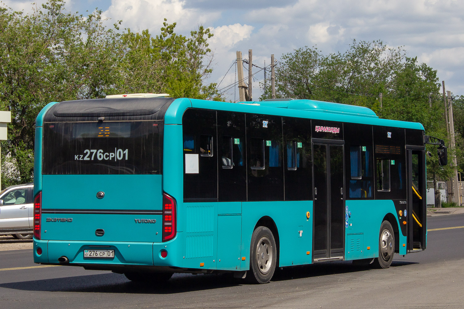 Карагандинская область, Yutong ZK6116HG (QazTehna) № 276 CP 01