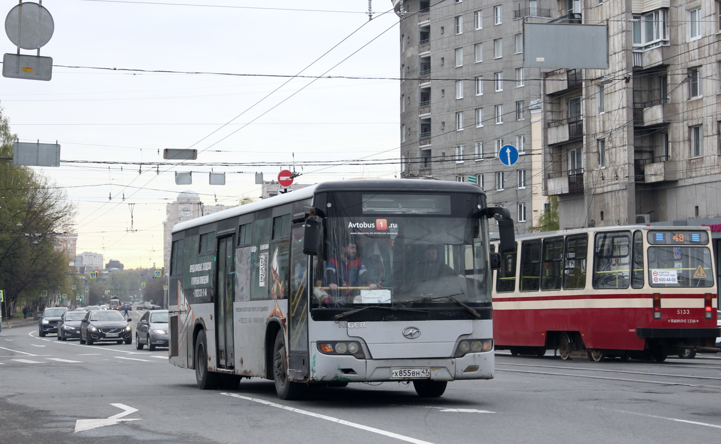 Санкт-Петербург, Higer KLQ6118GS № Х 855 ВН 47